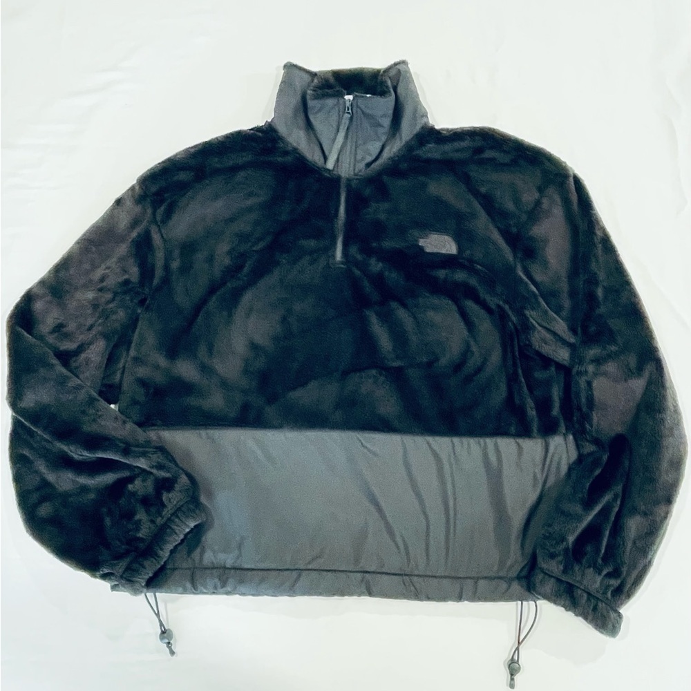 North Face | 1/4 Zip Fleece Pullover | Black | M - Picture 2 of 10
